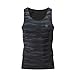 Produktbild Herren T-Shirt Ronamick Mann Workout Fitness Sport Gym Laufen Yoga Athletic Shirt Top Bluse Tank Weste (Grau, XL)
