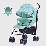 ★ Funktion: Der Sitz des Kinderwagens kann in drei stabilen Positionen eingestellt werden: liegend, halb liegend und sitzend, das System ist bequem und mit einer Hand verstellbar.