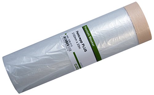 3 x Colorus Masker Tape PLUS Feinkrepp 210 cm x 20m Cover Quick Abdeckfolie für glatte und leicht raue Untergründe - 2