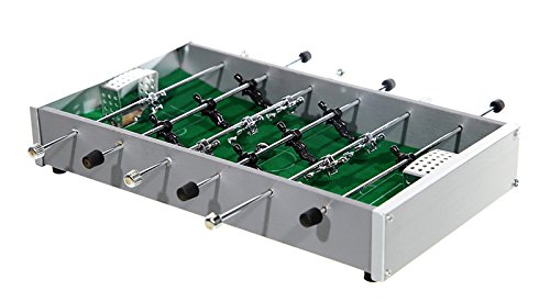 Mini Tischkicker Set Aluminium 22,5x17cm