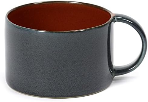 Serax Terres De Rêves Mug, Pottery, Rust Dark Blue, One Size