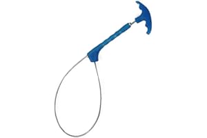 TopHomer Galvanized Iron Hog Rod Type Holder Pig Catcher Tool Swine Pig Farm Equipment Heavy Duty Restraint Secure Dog Holder (Type-D)