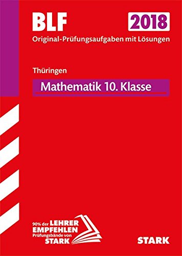 Preisvergleich Produktbild Besondere Leistungsfeststellung Thüringen Gymnasium - Mathematik 10. Klasse