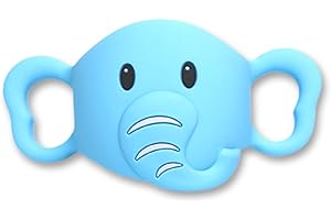 OUDQFCJ 1 Stück Babyflaschen Griffe, Flaschengriff Halter, Silikon Weithals Babyflaschengriffe, für Baby Kleinhand Greifdesign