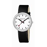 Mondaine Unisex-Armbanduhr SBB Mini Giant 35mm Analog Quarz A763.30362.11SBC