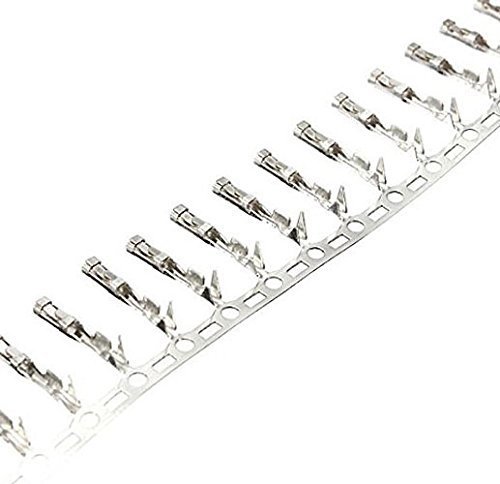 Aihasd 100PCS 2.54mm Dupont Jumper cable de alambre Clavija Hembra Conector Terminal