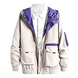 Material: Baumwolle und Polyester, es ist weicher und wärmer zu tragen. Elegante herrenjacke übergangsjacke.