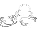 Saingace 8 Pcs C-Shape Dental Lip Cheek Mouth Opener for Home Dentistry Size M