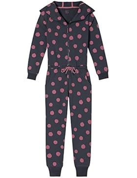 Schiesser Mädchen Einteiliger Schlafanzug Mix & Relax Jumpsuit