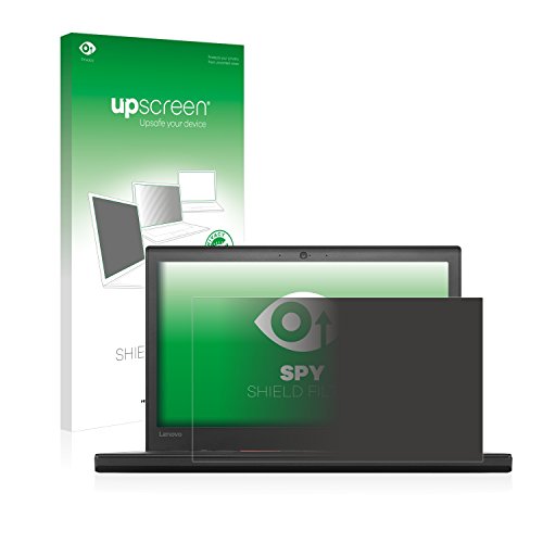upscreen Spy Shield Filter Blickschutzfilter Lenovo ThinkPad X260 - Blickschutz, Sichtschutz, Kratzfest, Blendschutz, Made in Germany