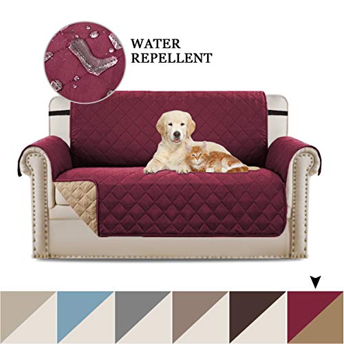 BellaHills Sofa Covers 2 Seaters Slipcover Throws for Settees Sofa Protectors from Pets Slipcover Co