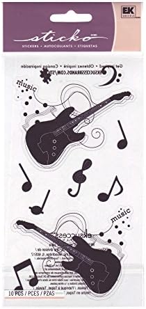 Stickopotamus Stickers Guitar Silhouette