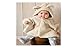Zenness Cute Baby Clothes Cloak Hoodie Bunny Cape Baby Mantle (95CM(1-2years))