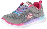 Skechers Skech Appeal Flawless Flyer - zapatilla deportiva de material sintético niña, gris - Grau (GYMT), 28 EU Niño