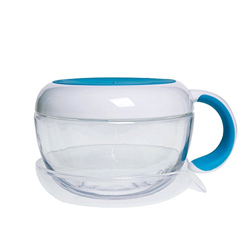 OXO Tot - Vaso con tapa para aperitivos, color azul