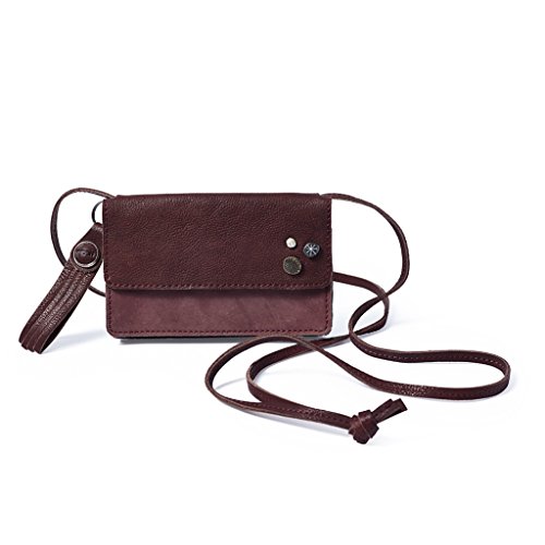 Preisvergleich Produktbild NOOSA Amsterdam WARRIOR MINI SHOULDERBAG wine - ohne Chunk