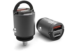100 W PD billaddare Typ-C snabbladdning QC3.0 dubbel USB för Huawei Xiaomi Samsung snabbladdning USB telefon mini laddare