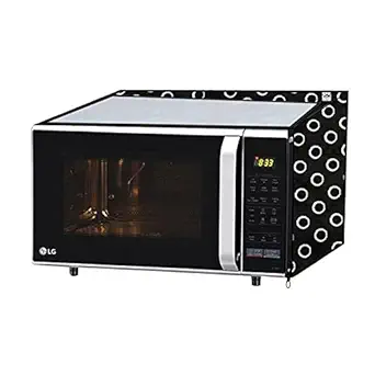 KingMatters Microwave Oven Cover for LG 28 Litre Convection Microwave Oven MC2846SL KM17