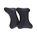 Anself PU Leather Car Auto Seat Cover Head Neck Rest Cushion Headrest Pillow Black 2pcs