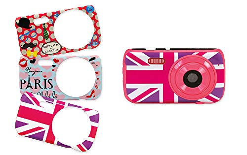 TEKNOFUN Appareil Photo 3MP Faces Interchangeables Girly Sugar