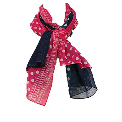 Preisvergleich Produktbild Kingko® 180 * 90 cm Großer Schalfrauen Punktdruck Tägliche streetwear Kleidungszusätze (E)