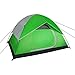 Produktbild Neewer 82.7x59.1x47.2 Zoll im Freien Sport Zelt Leicht Kompakt 2 bis 3 Personen Zelt für Camping Wandern Strand Park Berg Bereiche mit Reißverschluss Tragetasche (Grün / Grau)