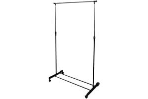 LGVSHOPPING LGV ELETTRONICA SRL LGVSHOPPING Stand Appendiabiti attaccapanni appendi Abiti Negozio casa telescopico con Ruote