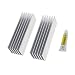 Produktbild B Baosity 2pcs Alu Kühlkörper Kühler Platine Kühlung Fin Kühlrippen mit Wärmeleitkleber, für Modul, LED, CPU, Halbleiter, MOS-Röhre, Leistungstransistor
