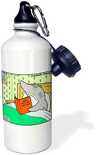 Statuear Swim With The Lawyers Aluminum 20 Ounce 600ML Sports Water Bottle Gift