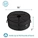 Price comparison product image 46cm Diameter Outdoor Tent Sandbag Supply Fixed Tool Detachable Weight Bag Gazebo Sandbags for Patio Umbrella Base Tent Sandbags Advertisement