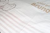 Wolimbo Kinder Bettwäsche 100x135cm mit Ihrem Wunsch-Namen – Die individuelle Babybettwäsche mit süssem Motiv - 6