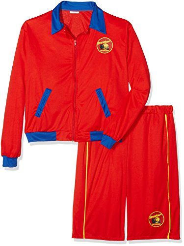 Smiffys Adult men's Baywatch Beach men's Lifeguard Costume, Jacket and Long Shorts, Baywatch, Serious Fun, Size L, 32893 Smiffys Adult men's Baywatch Beach men's Lifeguard Costume, Jacket and Long Shorts, Baywatch, Serious Fun, Size L, 32893