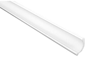 20 metros | Perfil de esquina | Perfil de poliestireno | Moldura de techo | Hexim | 30x30mm | M-01