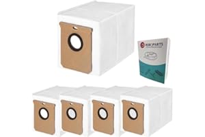 THEOUTLETTABLET Roboparts® Pack 4 Bolsas compatibles con robot aspirador Cecotec Conga 7490 Ultimate / 8490 Ultimate