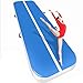 Produktbild Airtrack Matte Aufblasbar Gymnastik Tumbling Matte Air Track Weichbodenmatte mit Air Tumbling Track Matte für Gymnastik Fitness Auch für Zuhause, Picknick, Cheerleading,8×1M×20CM,Without Air Blower