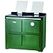 Price comparison product image Teamson Kids - Traditional Farmhouse Range Style Wooden Play Cooker with Towel Bar - Green | Pretend Play