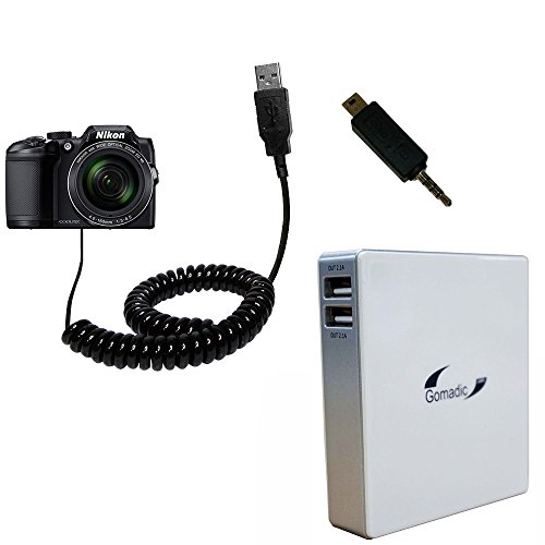 Un Pack pour Recharger Votre Batterie Externe  de Grande Capacit   de la Marque Gomadic pour le Nikon Coolpix B700