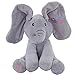 Produktbild Smartbaby Singender Plüschelefant "Sammy" Animierter Baby Elefant Singt Und Wackelt Mit Den Ohren Kuscheltier XXL Plüschtier Spielzeug