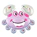Tonsee® Baby Kid Plastic Hand Shaking Cartoon Crab Design Rattle Handbell Jingle Toy, Random Color