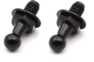 HAOTOM 2X Car Gas Spring Front Flap Tailgate Reinforced Ball Studs Replacement For VW Golf 4 5 6 7 Jetta Passat Polo Touran Audi A3 A4 A6 A8 TT