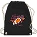 Produktbild American Football - Bester Football Trainer - Unisize - Schwarz - WM110 - Turnbeutel & Gym Bag