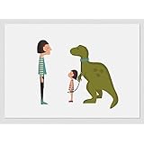 Dino. (Kunstdrucke A4 / A3)