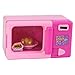 Produktbild Set von 5 ( Brothersteller Microwave Oven Water Dispenser Hair Dryer Table Fan ) Nettes Modell Spielzeug Haushaltsgeräte Kinderspiel Spielzeug Für Kinder Rolle Spielen Spielzeug - Microwave Oven, 7.5 x 5.5 x 11.5cm