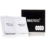 Nail Trend - Shine Wipes - Gel Prep & Shine Wipes Pre Wipe & Sticky Residue Remover Wipe Off UV/LED Gel Nails - 20 Wipes