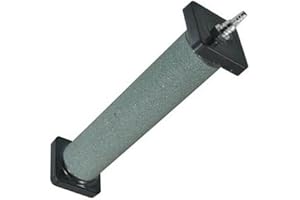 POND H2O 12 Inch (30cm) Large Pond Airstone, Air Stone Cylinder Bubbler Bar, Large Air Diffuser for Water Garden Koi Fish Ponds or Fish Tanks, Saltwater, Reef, Marine Aquariums and Hydroponic Use