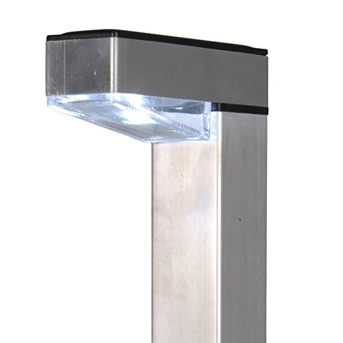 Multistore 2002 555r832 – Solarlampe Aluminium mit Erdspieß 40 cm, 2 Stück - 2