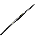 Poignée De Guidon VTT Carbone TRIFOX - Diamètre 31.8 Mm - Pour Barre Plate - Léger (280g) - Made In China