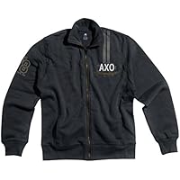 Axo Casual sudadera, color Negro/Blanco, talla L