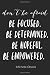 Produktbild Don't Be Afraid Be Focused Be Determined Be Hopeful Be Empowered: Michelle Obama Inspirational/ Motivational/ Empowering Quote - Journal/ Notebook/ Diary- Novelty / Gift  120 pages