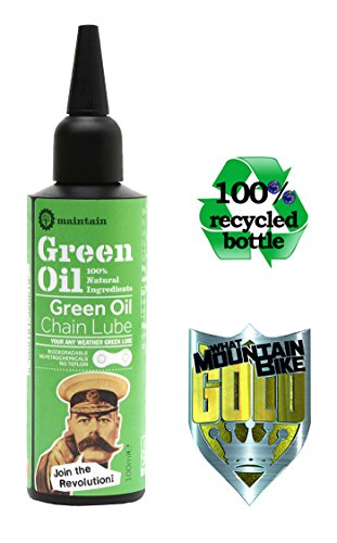 green oil bike lube